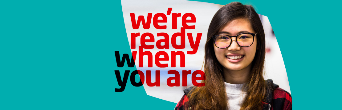 We're ready when you are