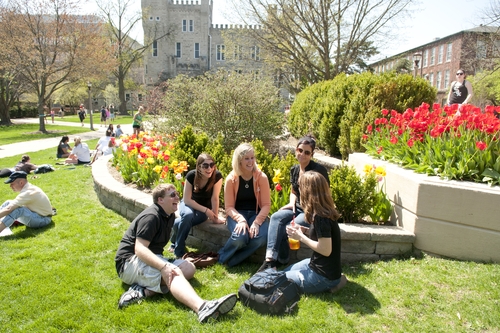 INTO ISU Students at campus