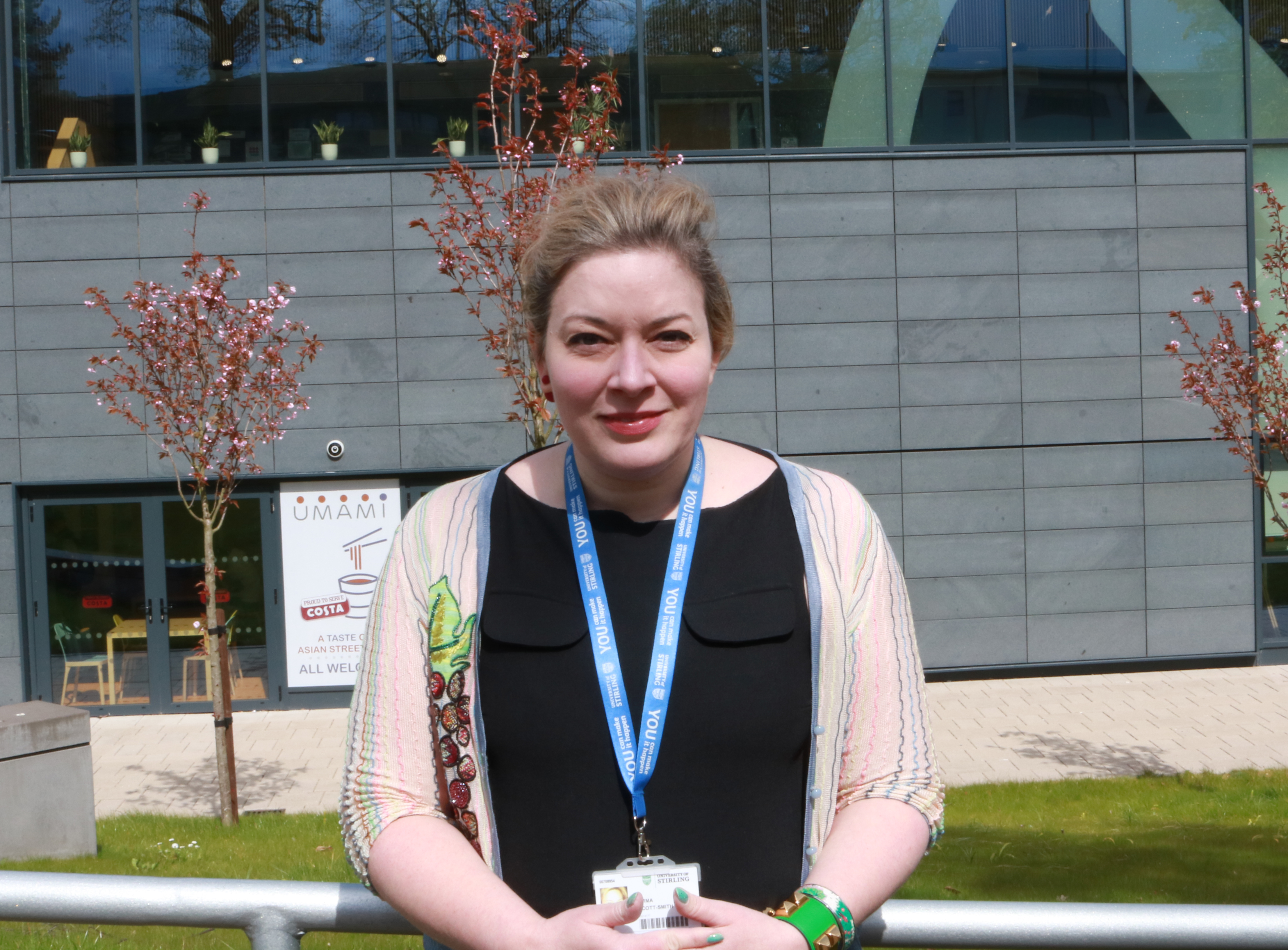 Image of INTO Stirling teacher, Emma