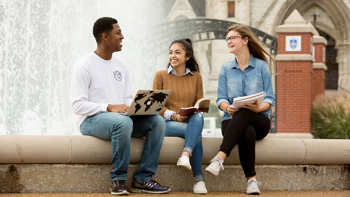 Students get together outside of class