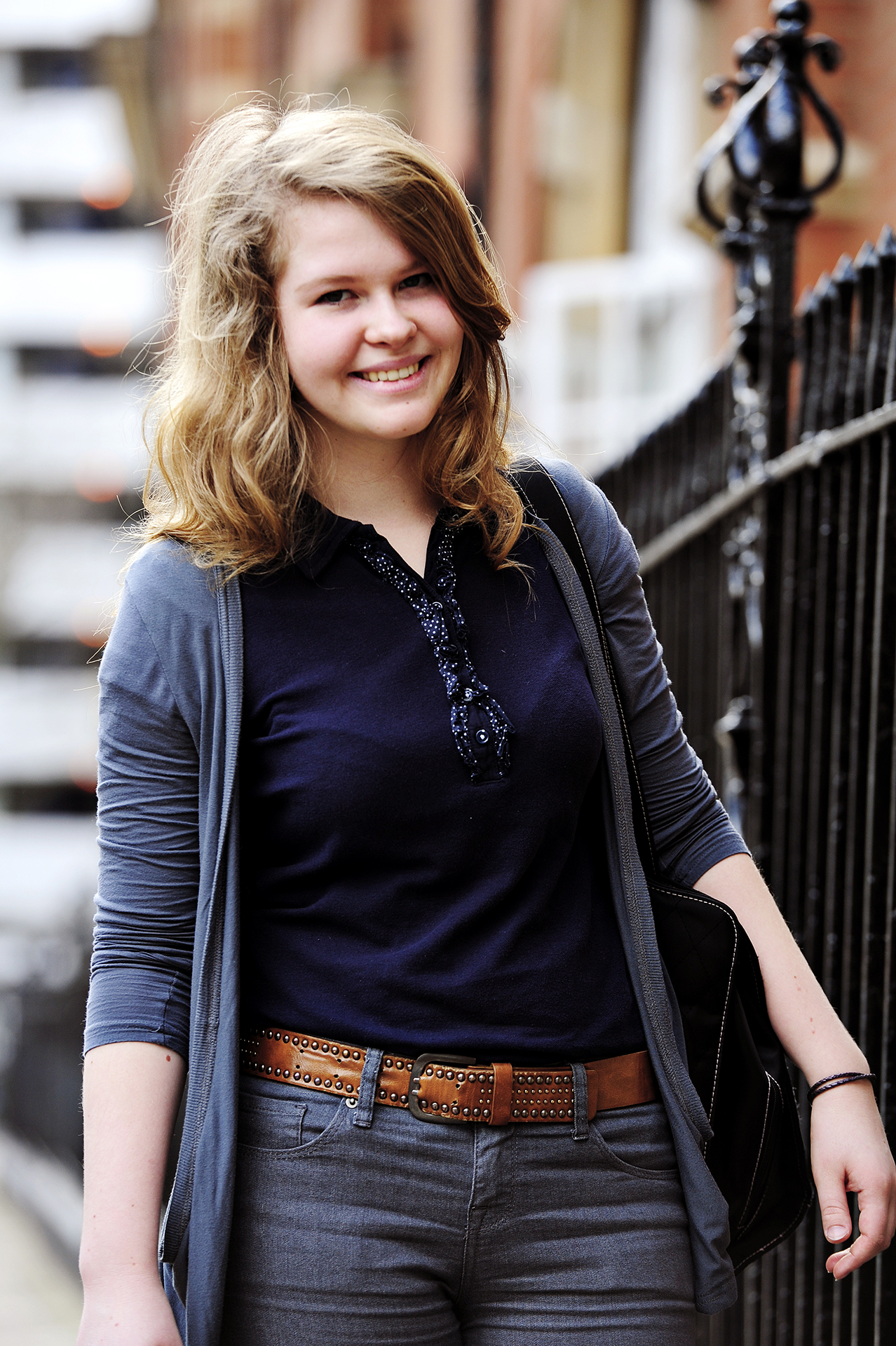 Photo of international student Anastasiia at INTO City, University of London