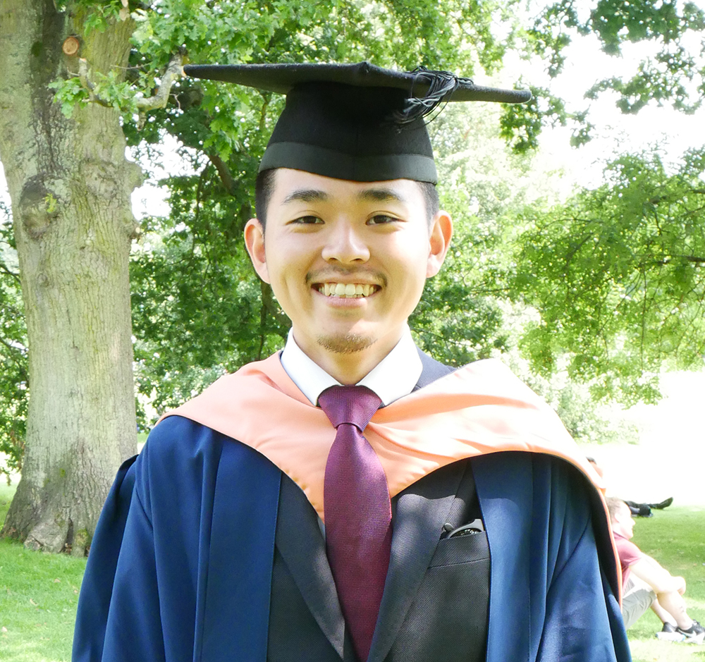 INTO UEA student Takayuki, from Japan