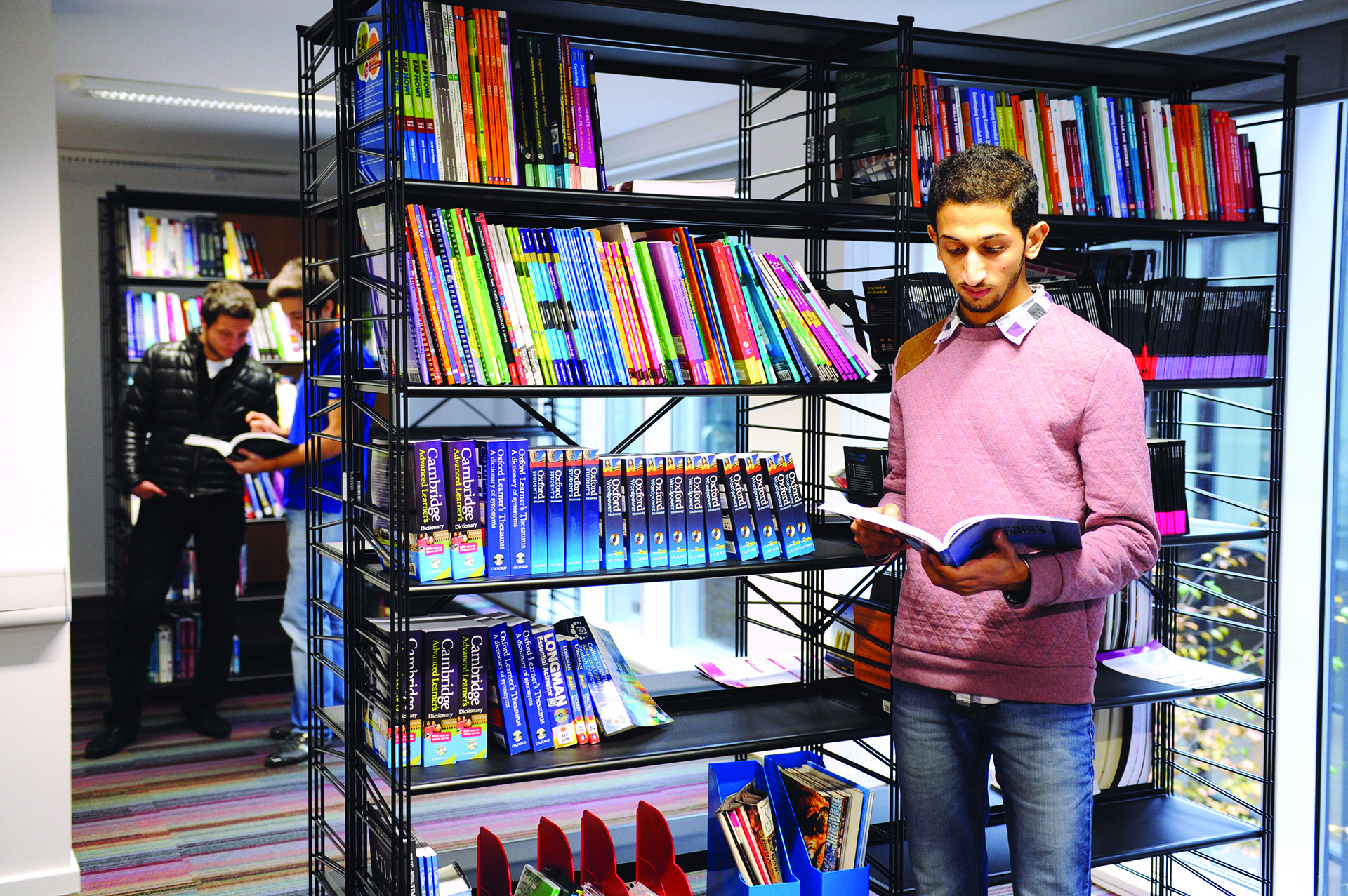The Learning Resource Centre provides extensive study materials