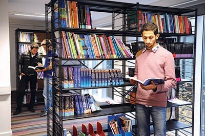 The Learning Resource Centre provides extensive study materials
