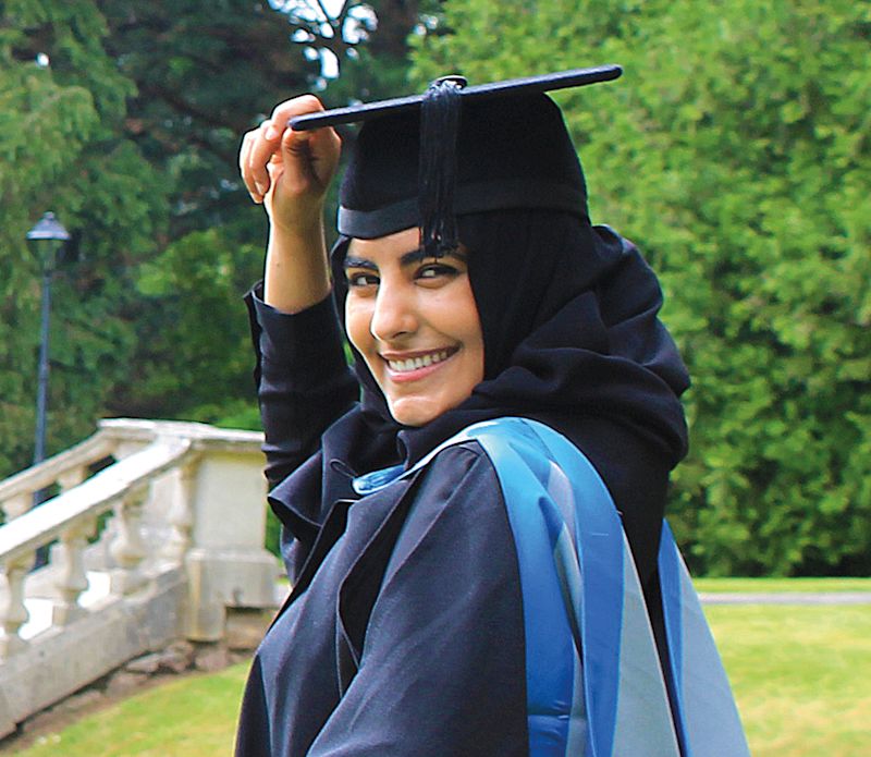 INTO Exeter student Deema INTO Exeter student Deema