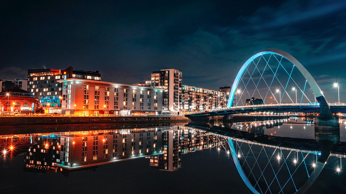 Glasgow CIty at Night