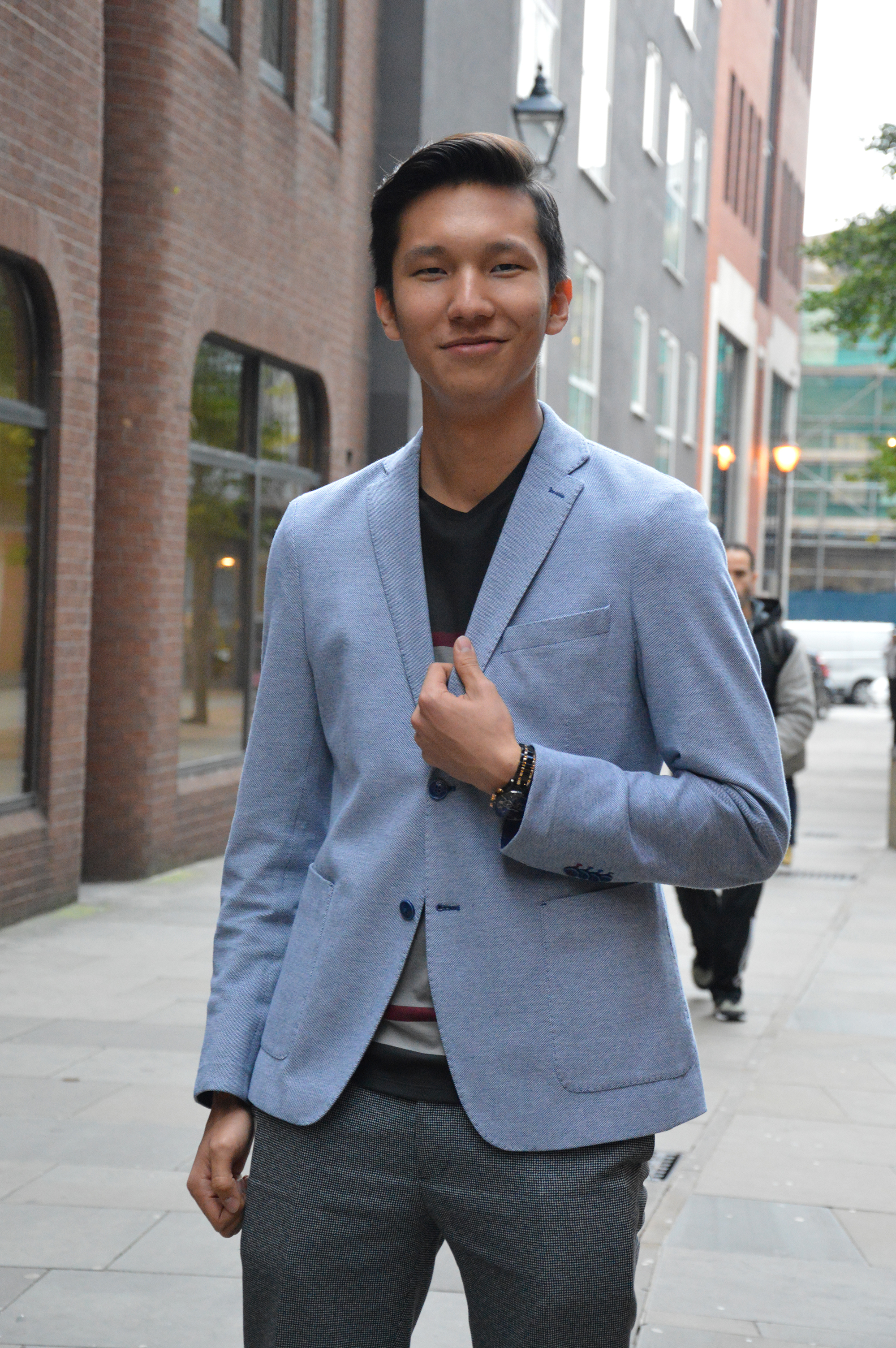 Photo of international student Aibar at INTO London