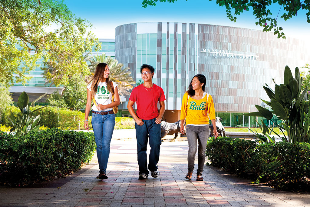 Marshall Student Center on campus at University of South Florida
