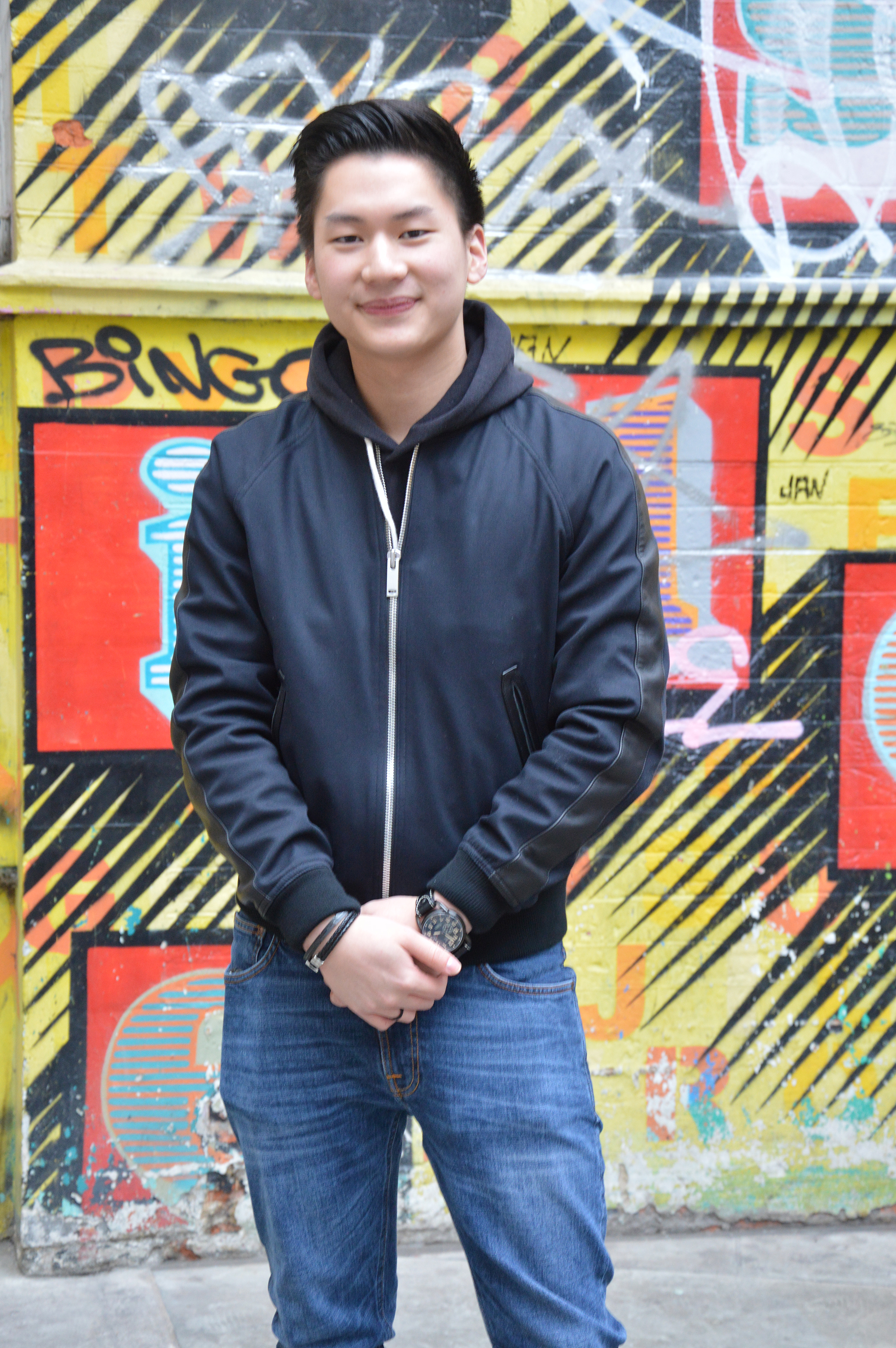 Photo of international student Chayapol at INTO London