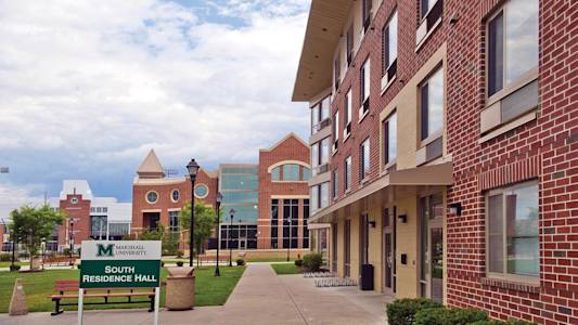 Marshall University Residence Hall Header Marshall University Residence Hall Header