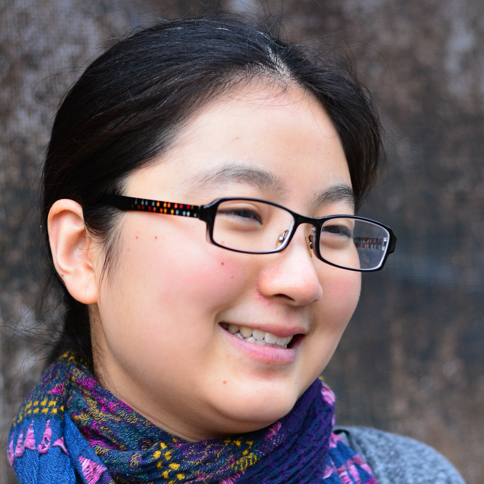Photo of international student Qiaoling at INTO Newcastle University