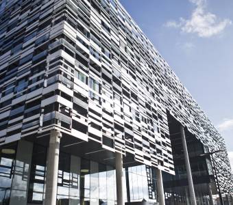Exterior view of the Birley Building in Manchester