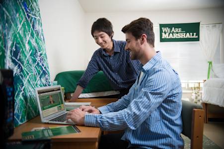 Residence hall accommodation at Marshall University Residence hall accommodation at Marshall University
