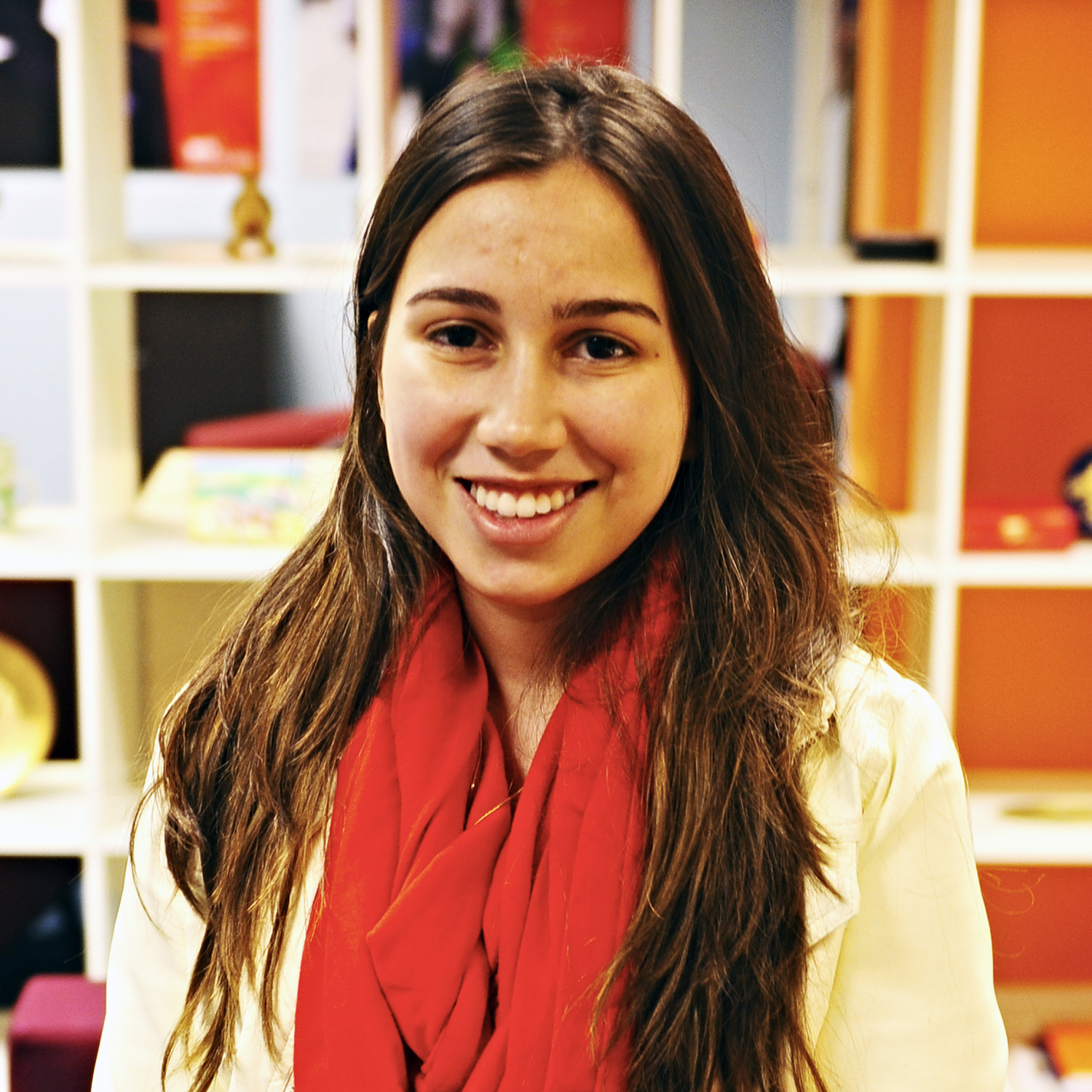 Photo of international student Debora at INTO Manchester