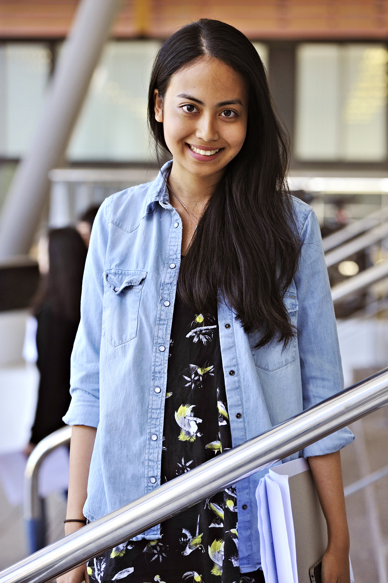 Photo of international student Anjali at INTO Newcastle University