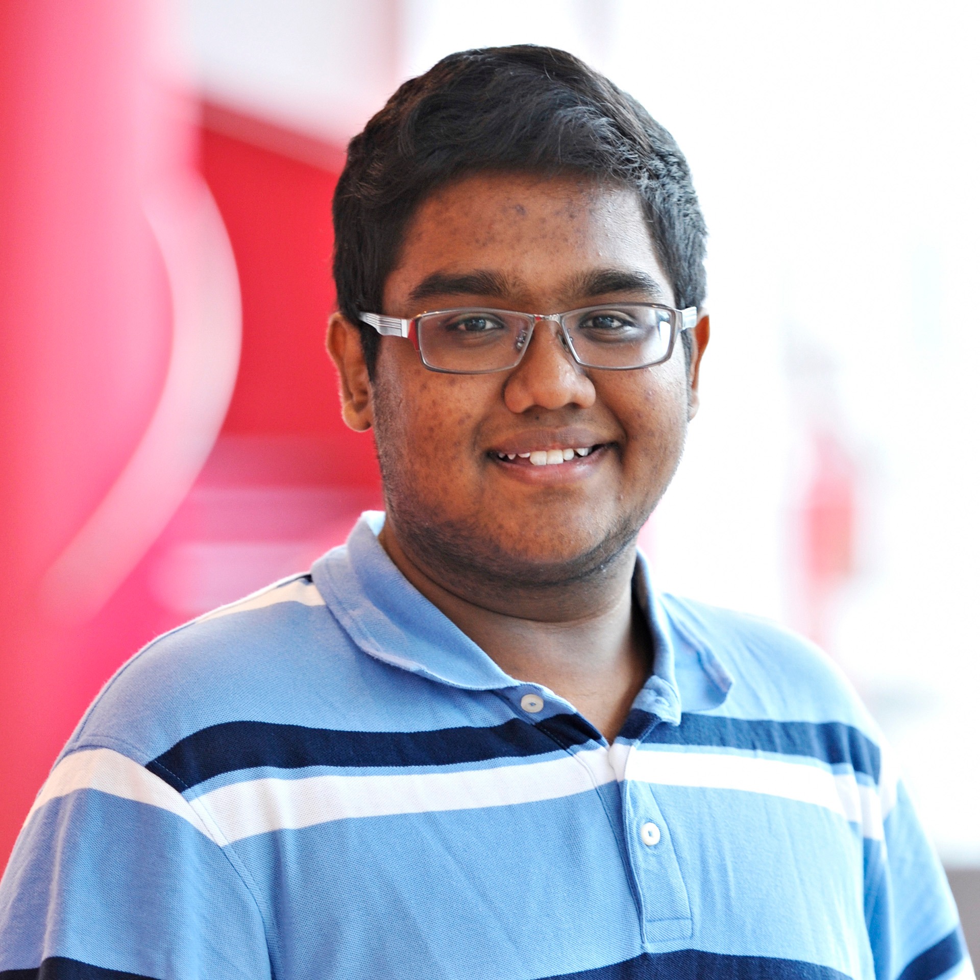 Photo of international student Mohammad at INTO London