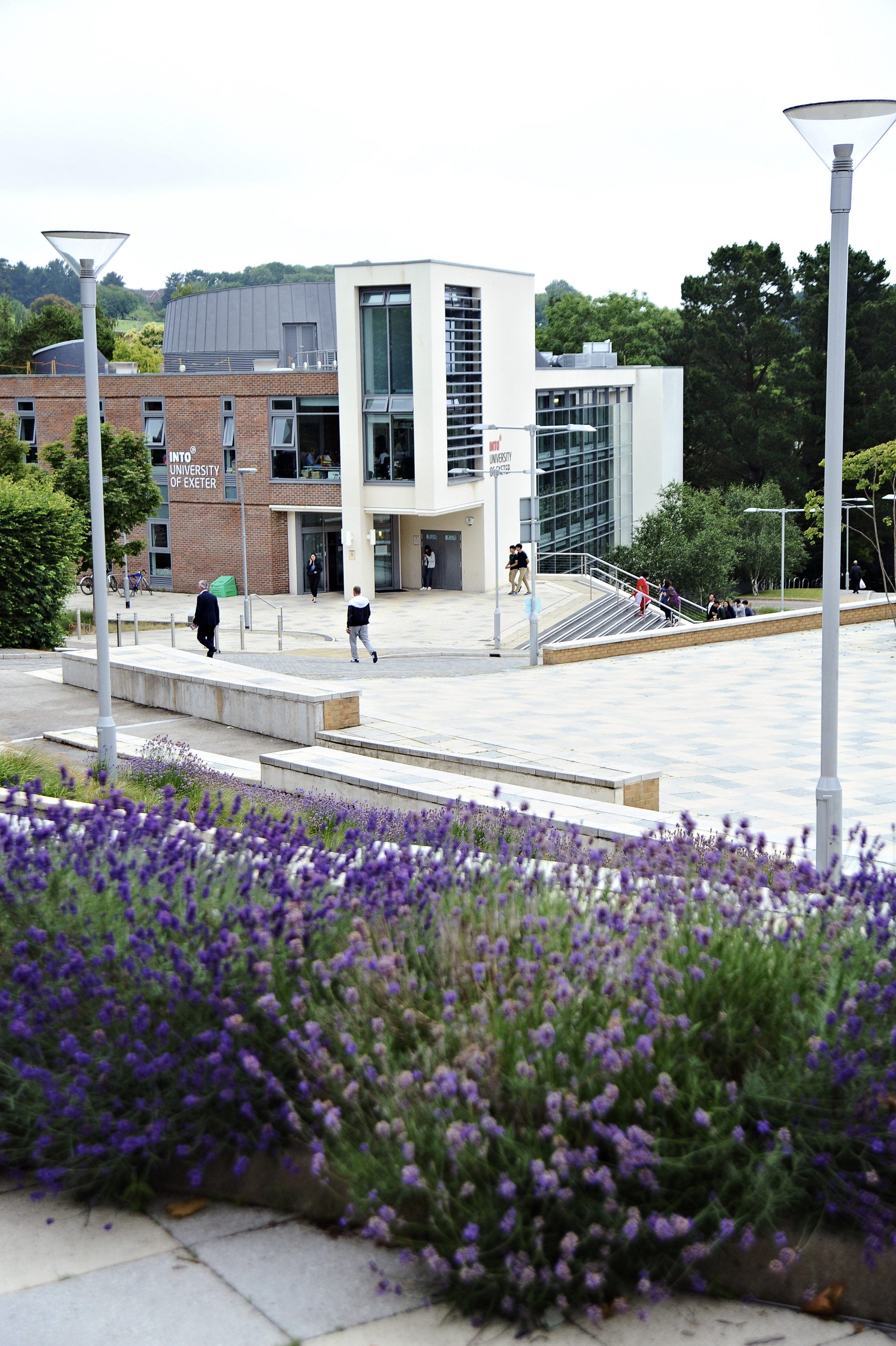 Exterior view of University of Exeter INTO Centre building