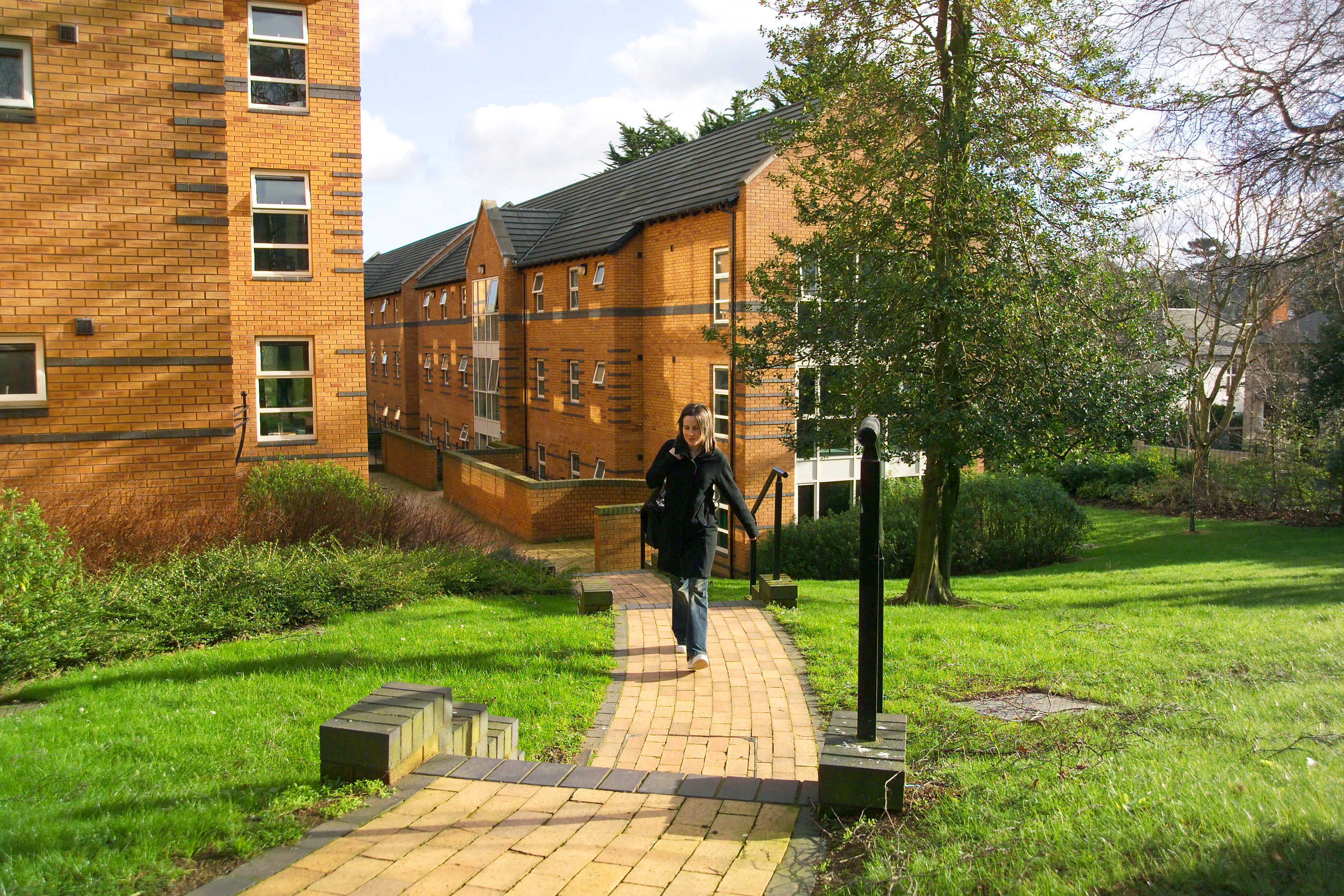 Elms Village student residences at Queen's University Belfast