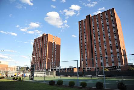 Twin Towers residence hall accommodation at Marshall University Twin Towers residence hall accommodation at Marshall University